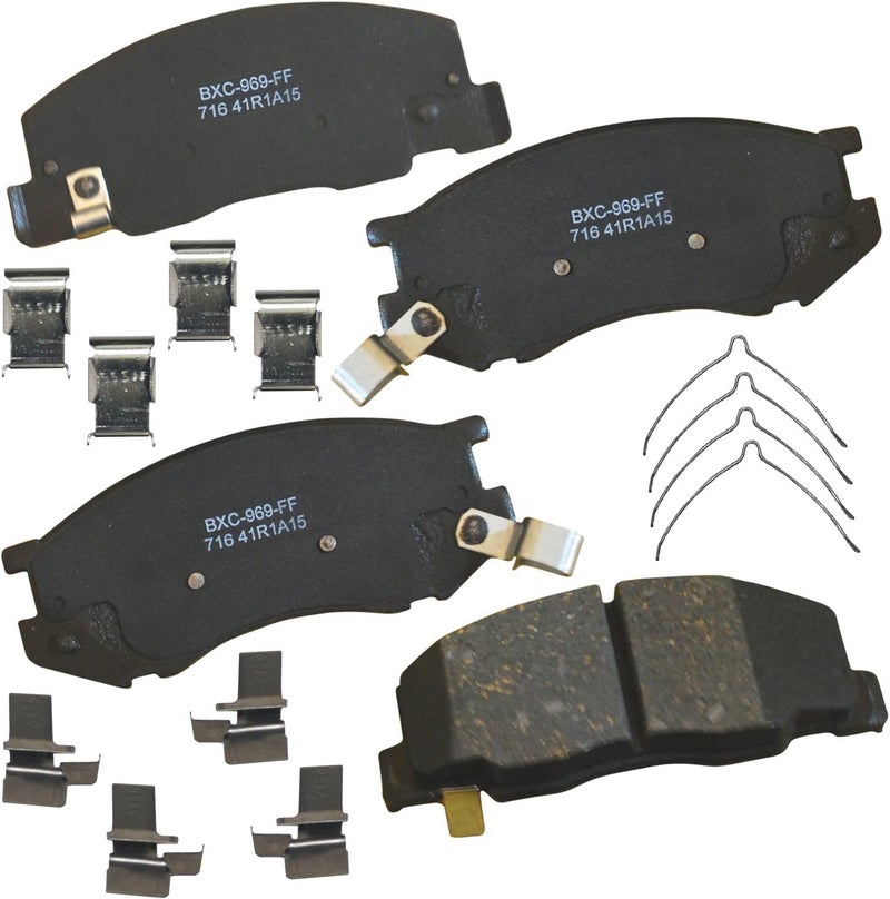 Bendix Premium SBC716 Ceramic Front Brake Pads for Toyota Previa 1997 - Image 1